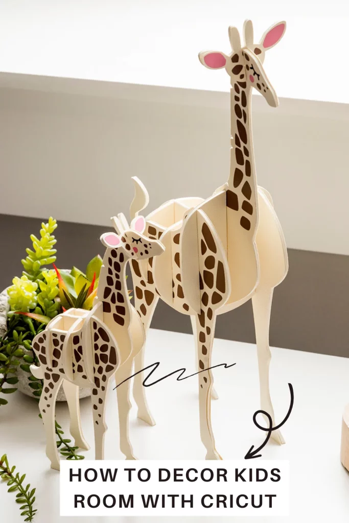 how to decor kids room with cricut
