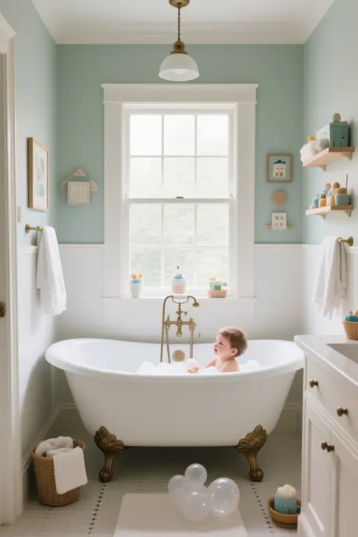 Classic Clawfoot Tub The Star of the Show