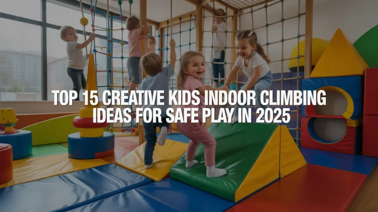 kids indoor climbing ideas